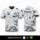 Estampa Dragão Branco