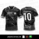 Estampa Grafite Cinza