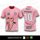 Estampa Pantera Cor de Rosa