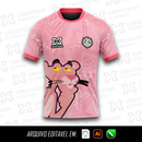 Estampa Pantera Cor de Rosa