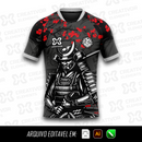 Estampa Floral Samurai