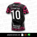 Estampa Pantera na Cor de Rosa