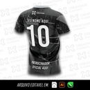 Estampa Grafite Cinza