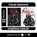 Estampa Floral Samurai