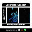 Estampa Escorpião Concept