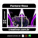 Estampa Pantera Roxa