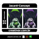 Estampa Jacaré Concept